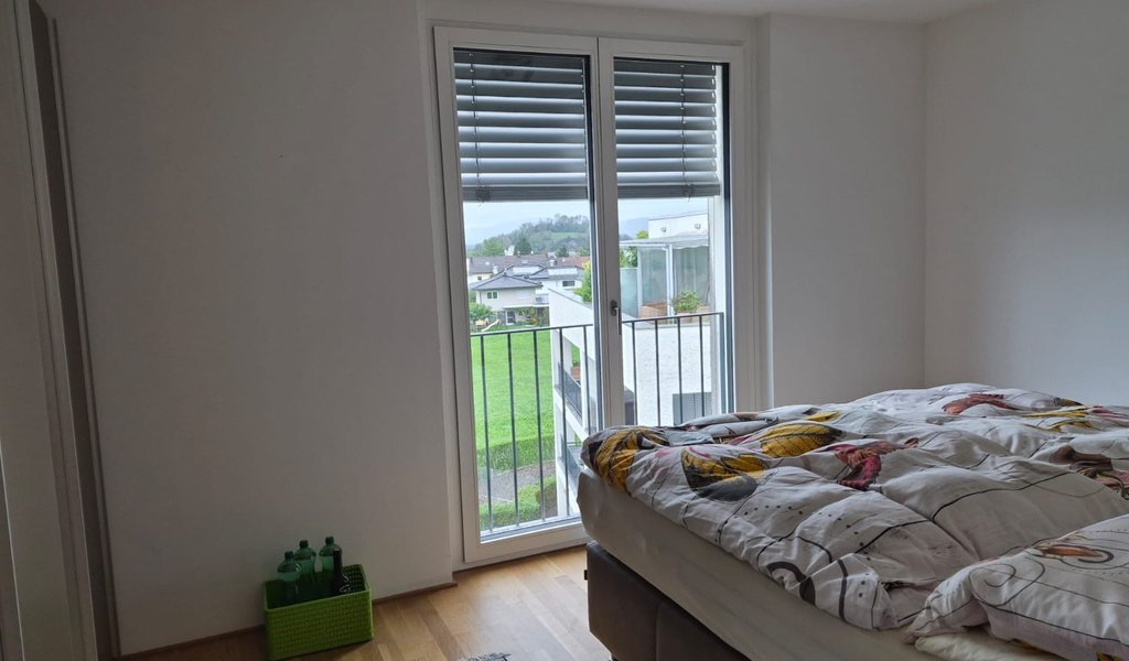 Zentral gelegene 2-Zimmer Dachgeschosswohnung mit großer Terrasse in Götzis - direkt am Garnmarkt