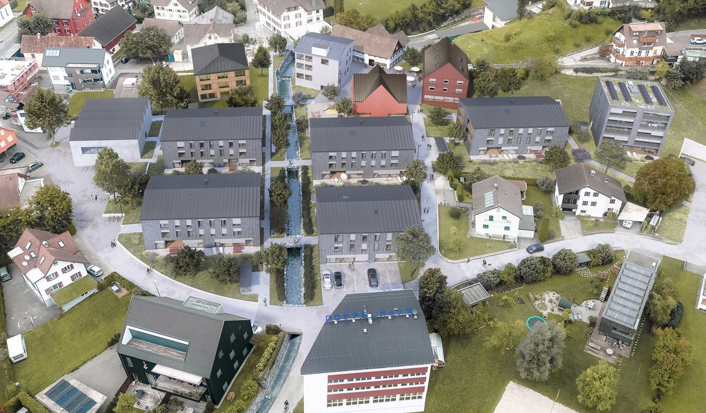 Erstbezug – Quartier Rickenbach - Moderne 3-Zimmer-Wohnung - Haus HB Top 4