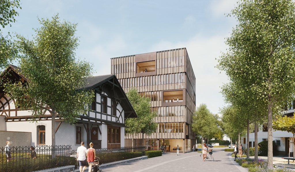 Attraktive Büro- oder Dienstleistungsfläche im Rathaus Quartier Hohenems - Top GE 2 - Haus A2