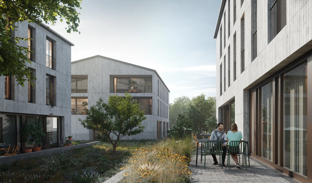 Erstbezug – Quartier Rickenbach - Moderne 3-Zimmer-Wohnung - Haus HB Top 4