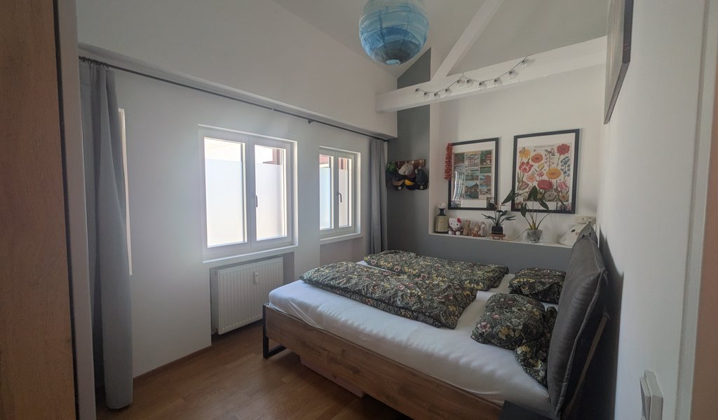 Charmante 2-Zimmer-Dachgeschosswohnung am Rande der Fußgängerzone