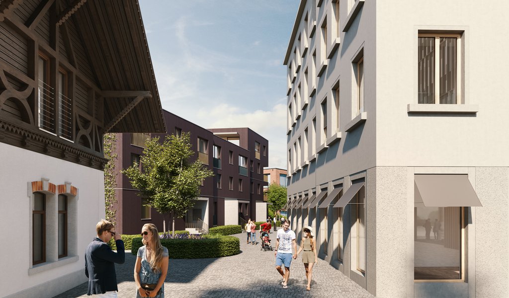 Attraktive Büro- oder Dienstleistungsfläche im Rathaus Quartier Hohenems - Top GE 2 - Haus A2
