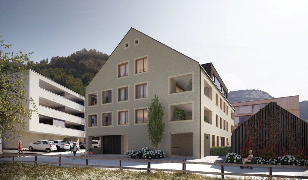 Besondere 4-Dachgeschosswohnung Top 13 - Zentrale Lage in Hohenems