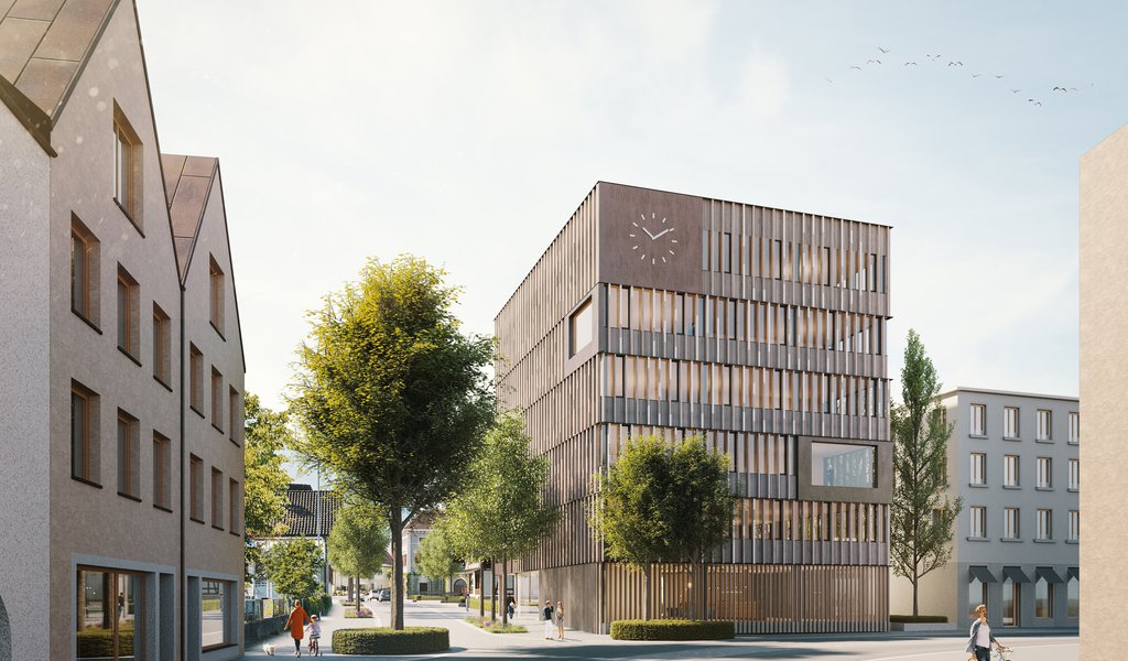 Attraktive Büro- oder Dienstleistungsfläche im Rathaus Quartier Hohenems - Top GE 2 - Haus A2