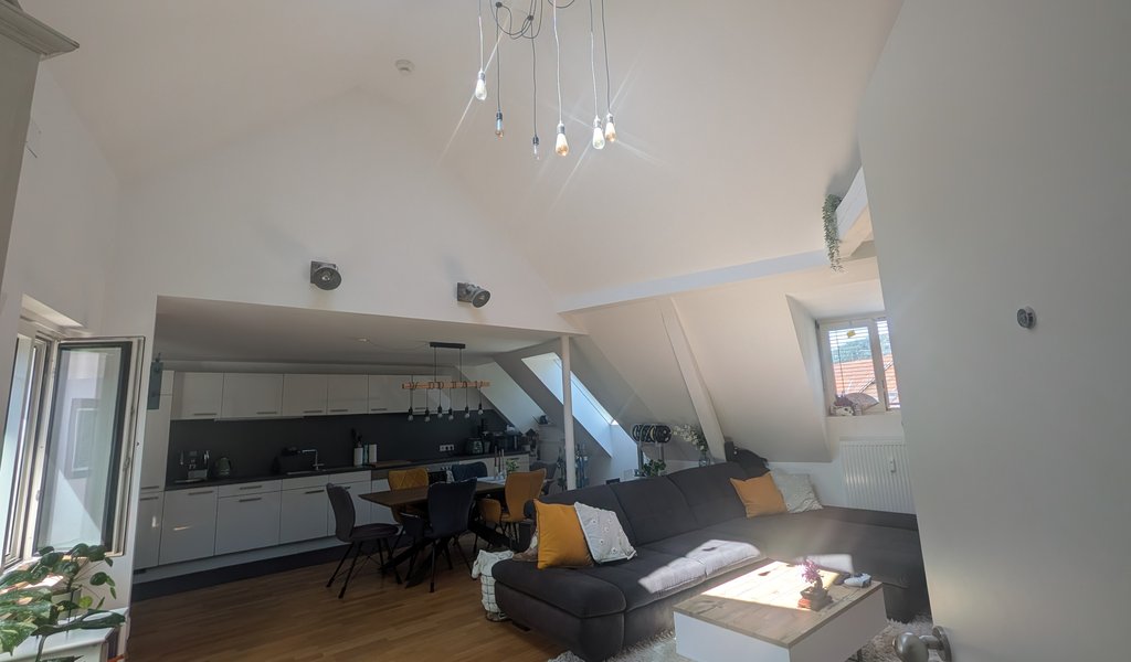 Charmante 2-Zimmer-Dachgeschosswohnung am Rande der Fußgängerzone