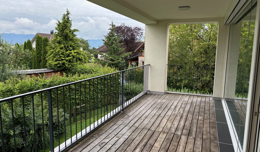 Zentral gelegene 3-Zimmer Terrassenwohnung in Götzis direkt am Garnmarkt